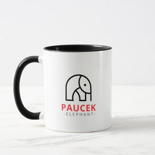 Paucek Elephant Mok (Links)