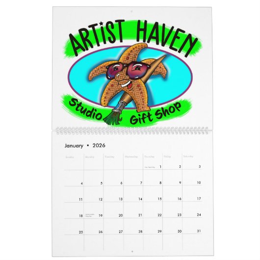 Paul Arnold's 2024 Anna Maria Island Kunstkalender Kalender (Jan 2026)