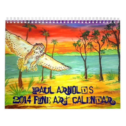 Paul Arnold's fijne kunstagenda van 2014 Kalender (Hoes)
