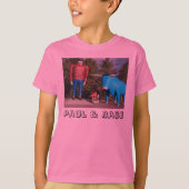 "Paul & Babe" Girls T-Shirt (Voorkant)