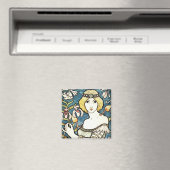 Paul Berthon Salon Des Cent Art Nouveau Magneet (Insitu (Vaatwasser))