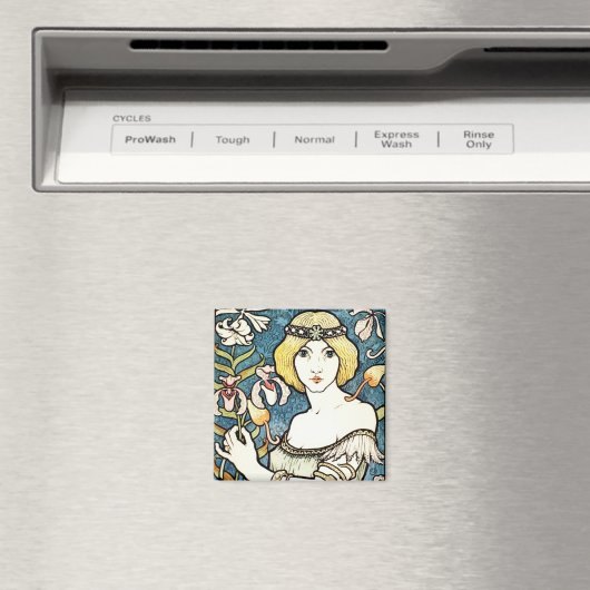 Paul Berthon Salon Des Cent Art Nouveau Magneet (Insitu (Vaatwasser))