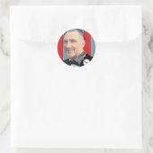 Paul Birthday Afbeelding - 60 6 cm rondetjesplein Ronde Sticker (Tas)