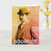 Paul Bourget Kaart (Gele Bloem)