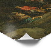 Paul Bril Landschap met een jachtpartij Perfect Poster (Hoek)