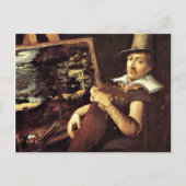 Paul Bril: Self-Portret, 1600 Briefkaart (Voorkant)