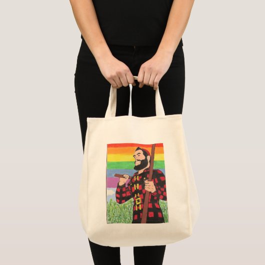 Paul Bunyan Bangor, Maine 2013 Pride Tote Bag (Voorkant (product))