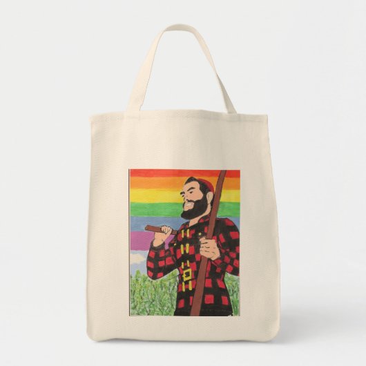 Paul Bunyan Bangor, Maine 2013 Pride Tote Bag (Voorkant)