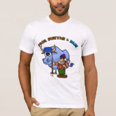 Paul Bunyan en Babe de Blue Ox T-shirt Ver. 2 (Voorkant)