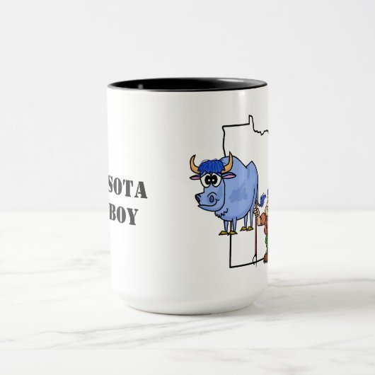 Paul Bunyan en Babe Minnesota Homeboy Mok Ver. 3 (Midden)