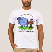 Paul Bunyan en Babe Minnesota Homeboy T-shirt (Voorkant)