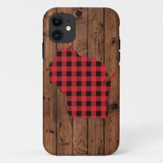 Paul Bunyan geruite Wisconsin telefoonhoesje iPhone 11 Hoesje