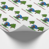 Paul Bunyan Gift    WrapPas het aan! Cadeaupapier (Hoek)