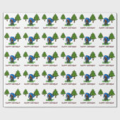 Paul Bunyan Gift    WrapPas het aan! Cadeaupapier (Vlak)