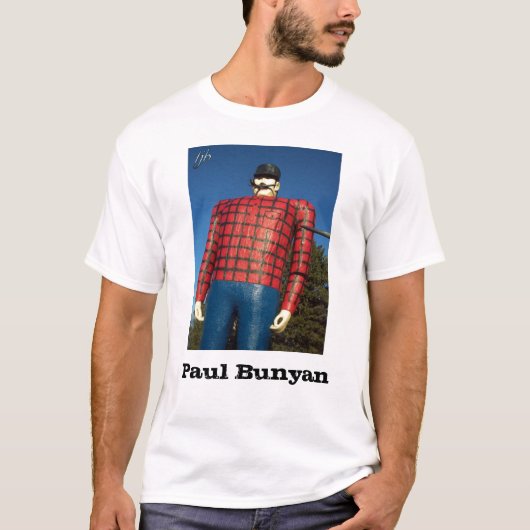 "Paul Bunyan" Mannen T-Shirt (Voorkant)