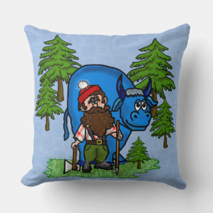 Paul Bunyan Pillow Kussen