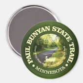 Paul Bunyan State Trail (fietsen c) Magneet (Voorkant / Achterkant)