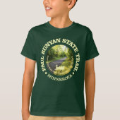 Paul Bunyan State Trail (fietsen c) T-shirt (Voorkant)