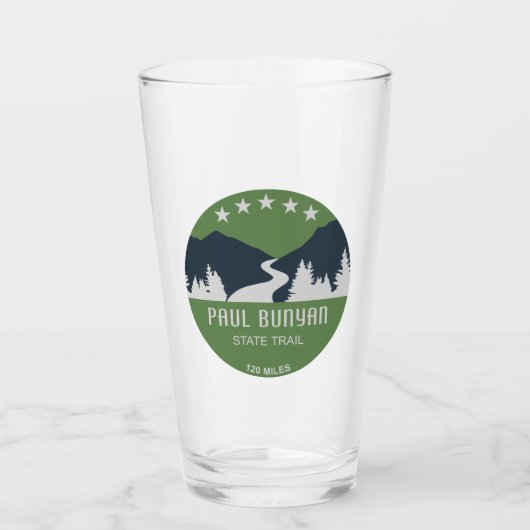 Paul Bunyan State Trail Glas (Voorkant)