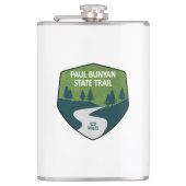 Paul Bunyan State Trail Heupfles (Voorkant)