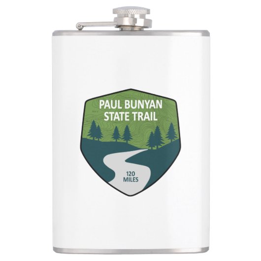 Paul Bunyan State Trail Heupfles (Voorkant)