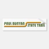 Paul Bunyan State Trail Minnesota Bumpersticker (Voorkant)
