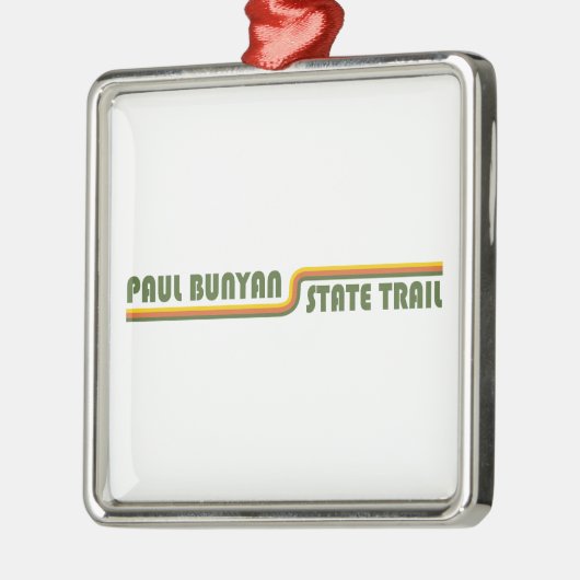 Paul Bunyan State Trail Minnesota Metalen Ornament (Links)