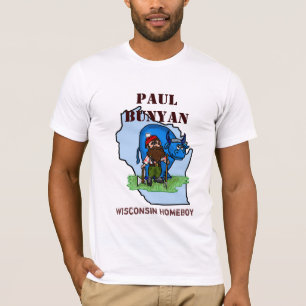 Paul Bunyan, Wisconsin Homeboy T-shirt Ver. 1