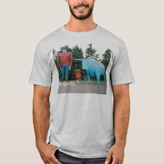 paul bunyon en babe t-shirt