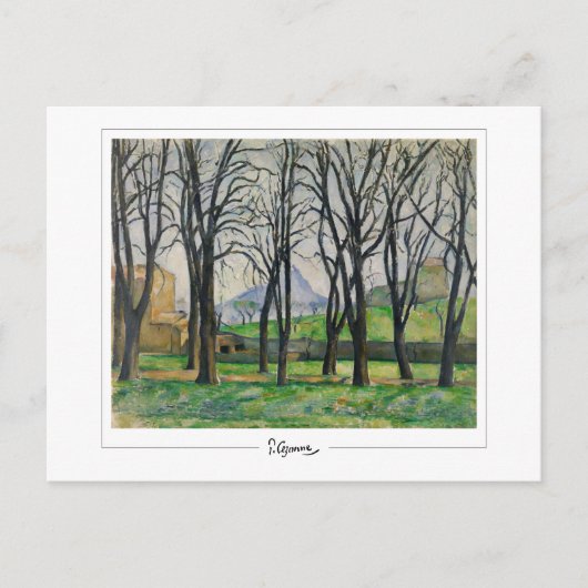 Paul Cézanne #12 - Fijne Kunst Briefkaart (Voorkant)