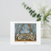 Paul Cézanne #31 - Fijne Kunst Briefkaart (Staand voorkant)