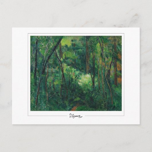 Paul Cézanne #37 - Fijne Kunst Briefkaart (Voorkant)