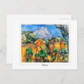 Paul Cézanne #496 - Fijne Kunst Briefkaart (Voorkant / Achterkant)