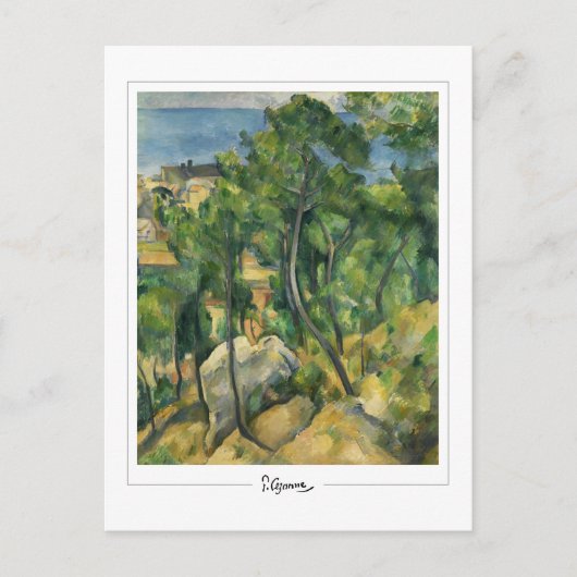 Paul Cézanne #50 - Fijne Kunst Briefkaart (Voorkant)