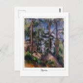 Paul Cézanne #556 - Fijne Kunst Briefkaart (Voorkant / Achterkant)