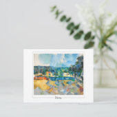 Paul Cézanne #591 - Fijne Kunst Briefkaart (Staand voorkant)
