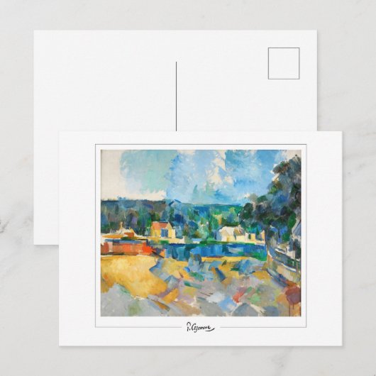 Paul Cézanne #591 - Fijne Kunst Briefkaart (Voorkant / Achterkant)