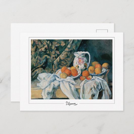 Paul Cézanne #679 - Fijne Kunst Briefkaart (Voorkant / Achterkant)