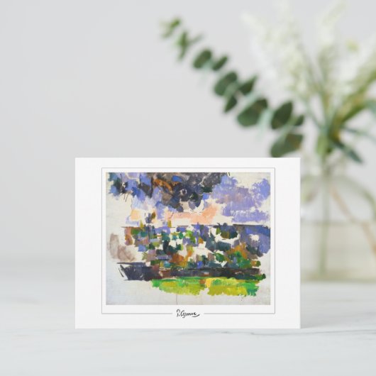 Paul Cézanne #682 - Fijne Kunst Briefkaart (Staand voorkant)