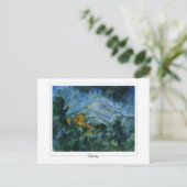 Paul Cézanne #68 - Fijne Kunst Briefkaart (Staand voorkant)