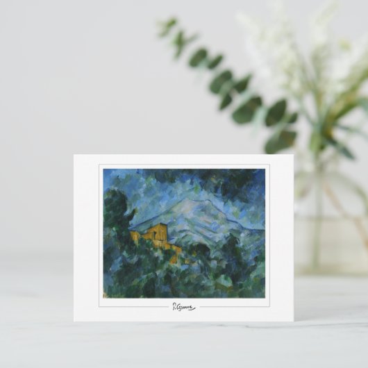 Paul Cézanne #68 - Fijne Kunst Briefkaart (Staand voorkant)