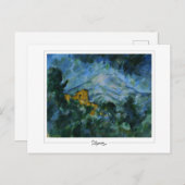 Paul Cézanne #68 - Fijne Kunst Briefkaart (Voorkant / Achterkant)