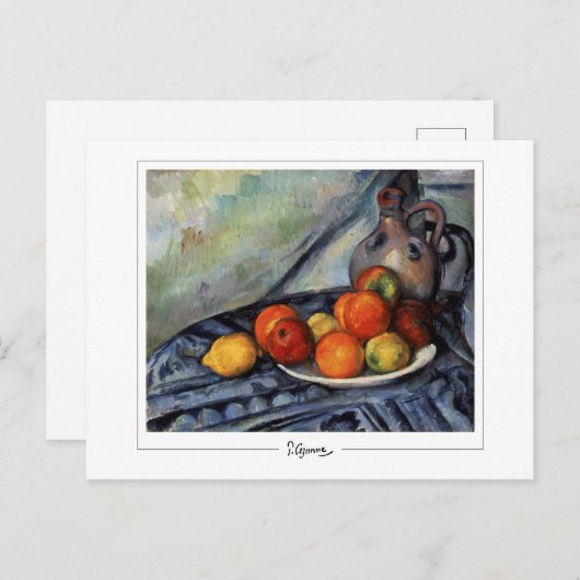 Paul Cézanne #71 - Fijne Kunst Briefkaart (Voorkant / Achterkant)