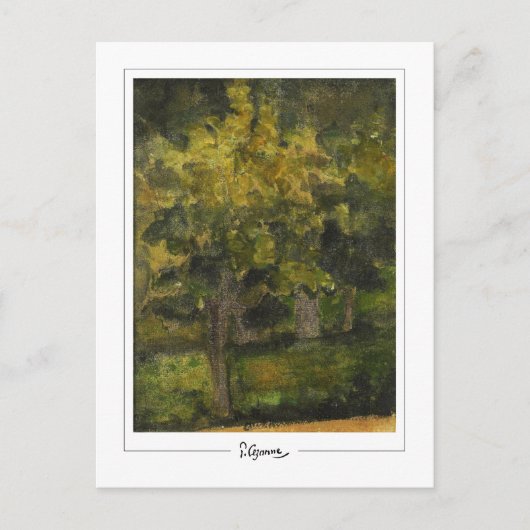 Paul Cézanne #724 - Fijne Kunst Briefkaart (Voorkant)