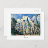 Paul Cézanne #72 - Fijne Kunst Briefkaart (Voorkant / Achterkant)