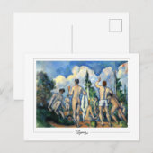 Paul Cézanne #72 - Kunst Briefkaart (Voorkant / Achterkant)
