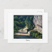 Paul Cézanne #74 - Fijne Kunst Briefkaart (Voorkant / Achterkant)