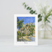 Paul Cézanne #75 - Fijne Kunst Briefkaart (Staand voorkant)