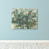 Paul Cezanne | Aan de rand van het water, c. 1890 Canvas Afdruk (Insitu (Houten vloer))