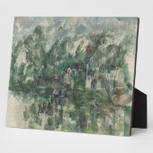 Paul Cezanne | Aan de rand van het water, c. 1890 Fotoplaat (Zijkant)